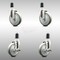 Service Caster 5 Inch 316SS Gray Poly Swivel 1-7/8 Inch Expanding Stem Caster Brake SCC, 2PK SCC-SS316EX20S514-PPUB-2-TLB-2-178 - alternate 1